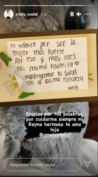 Cristy, mamá de Christian Nodal, es hospitalizada; envía mensaje