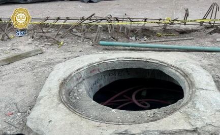 Detienen a hombre por robo de tapa de registro en la Juárez; fue retenido por transeúntes