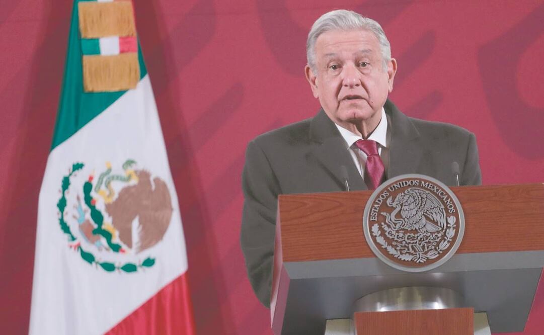 El presidente Andrés Manuel López Obrador destacó que su homólogo de Estados Unidos, Donald Trump, ayudó a facilitar que México fuera tomado en cuenta para tener acceso pronto a la vacuna de Pfizer. Foto: Germán Espinosa. EL UNIVERSAL