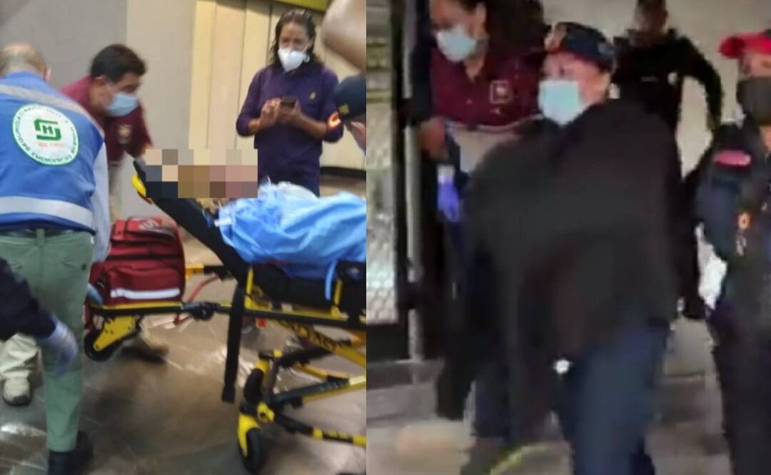 Foto: Especial/El Universal/ La mujer fue auxiliada por policías