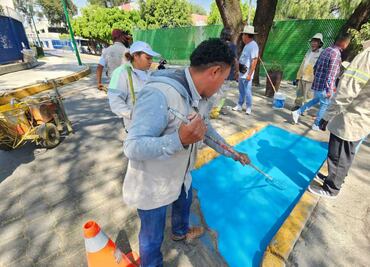 Recuperan vía pública usada por franeleros en la GAM; rehabilitan calles aledañas al Hospital Juárez de México