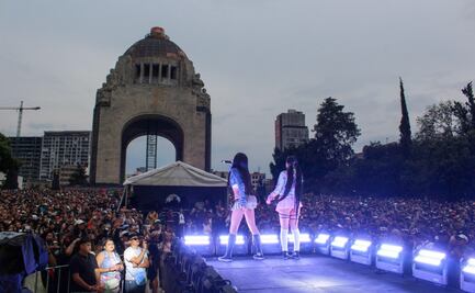 Primera edición del Flow Capital llena el Monumento a la Revolución; más de 35 mil jóvenes bailan reguetón en la CDMX