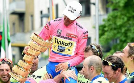Contador, campeón del 98 Giro de Italia