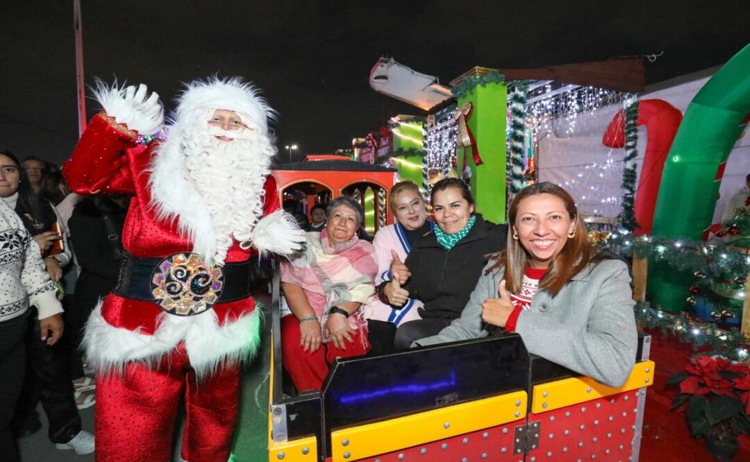 Arrancan festejos por la Navidad en la alcaldía Venustiano Carranza. Foto: Especial