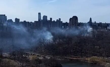 ¡Fuego en Central Park! El famoso parque de Nueva York registra 10 pequeños incendios