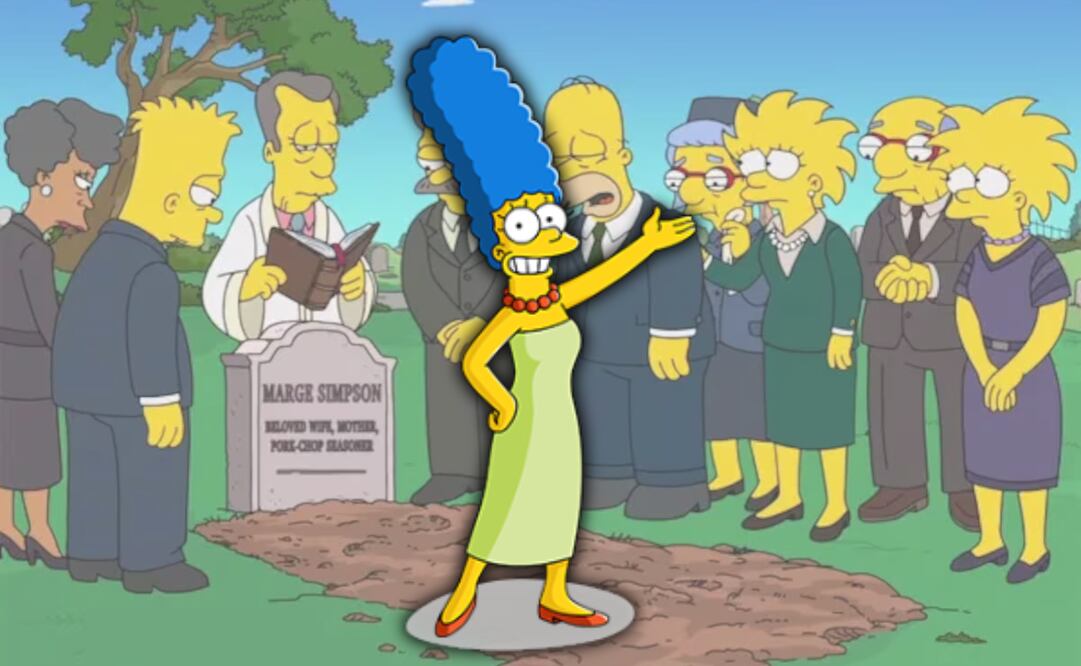 Marge Simpson, ¿su muerte está confirmada?. Foto: Disney