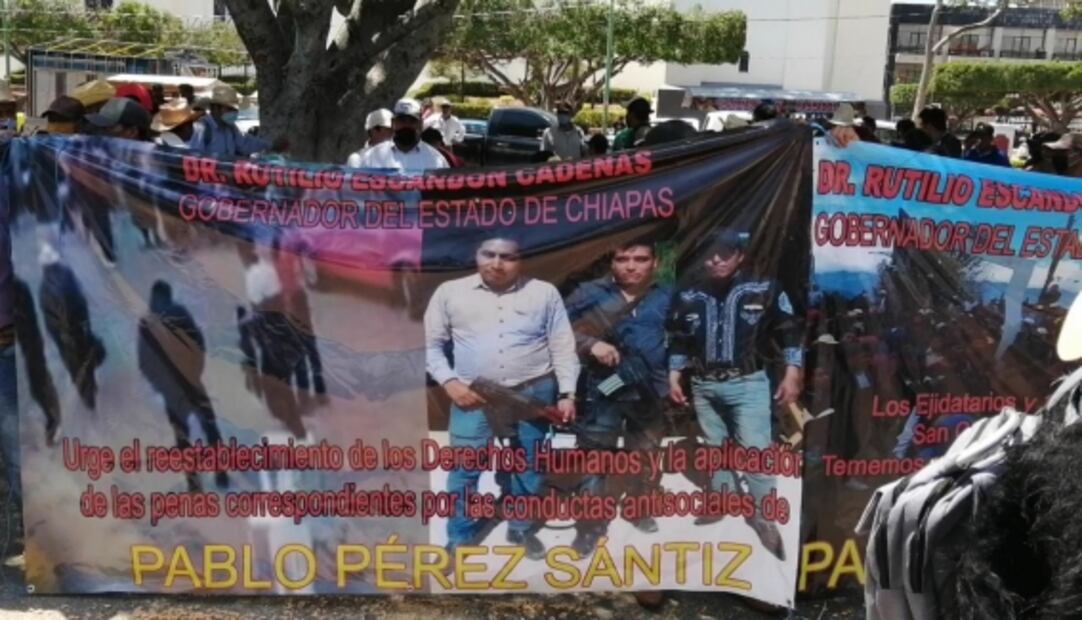 Piden desarticular a grupo armado que invade tierras en Chiapas