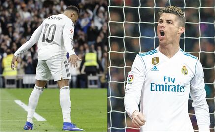Kylian Mbappé alcanza récord de Cristiano Ronaldo con Real Madrid y lo homenajea con festejo