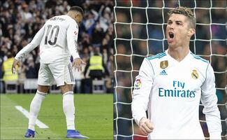 Kylian Mbappé alcanza récord de Cristiano Ronaldo con Real Madrid y lo homenajea con festejo