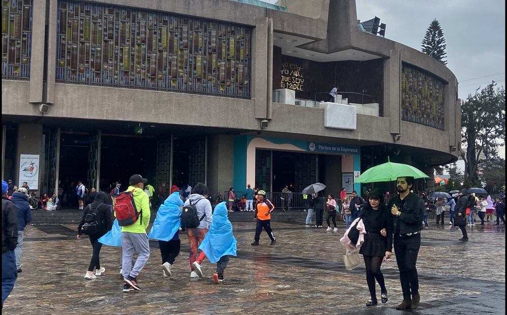 Más de 50 mil feligreses procedentes de la Arquidiócesis de Toluca, Estado de México, arribaron a la Basílica de Guadalupe. Foto: Juan Carlos Williams/EL UNIVERSAL