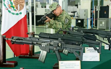 Así se fabrica la serpiente de fuego; es el fusil de asalto 100% mexicano