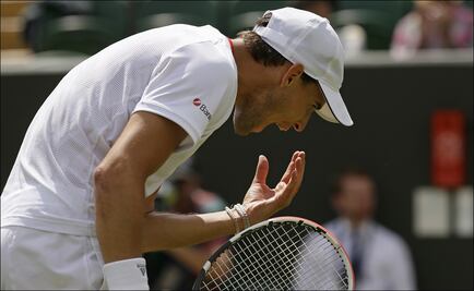 Primera sorpresa de Wimbledon en la rama varonil; eliminan a Thiem