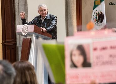 Más de 40 mil desaparecidos, “la herencia más triste” que recibió, dice AMLO