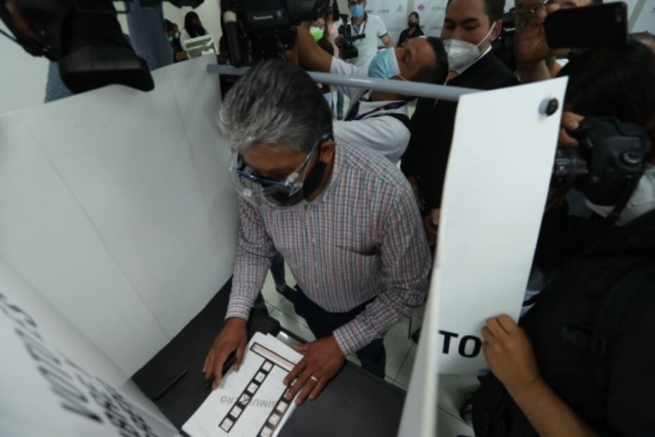 Realizan simulacro de protocolo sanitario en casillas electorales en Edomex