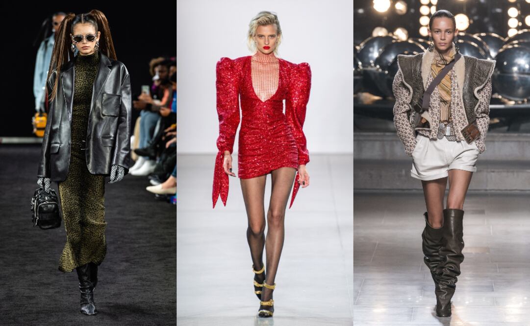 El otoño da la bienvenida a la silueta ochentera                Foto: Vogue Runway