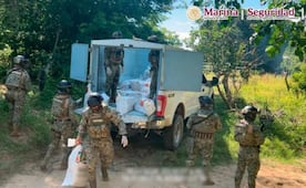 Marina asegura 834 kilos de cocaína en Tonalá, Chiapas; evita que 1.6 millones de dosis lleguen a las calles