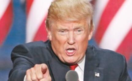 "Un gran muro". Planea Trump sellar frontera 