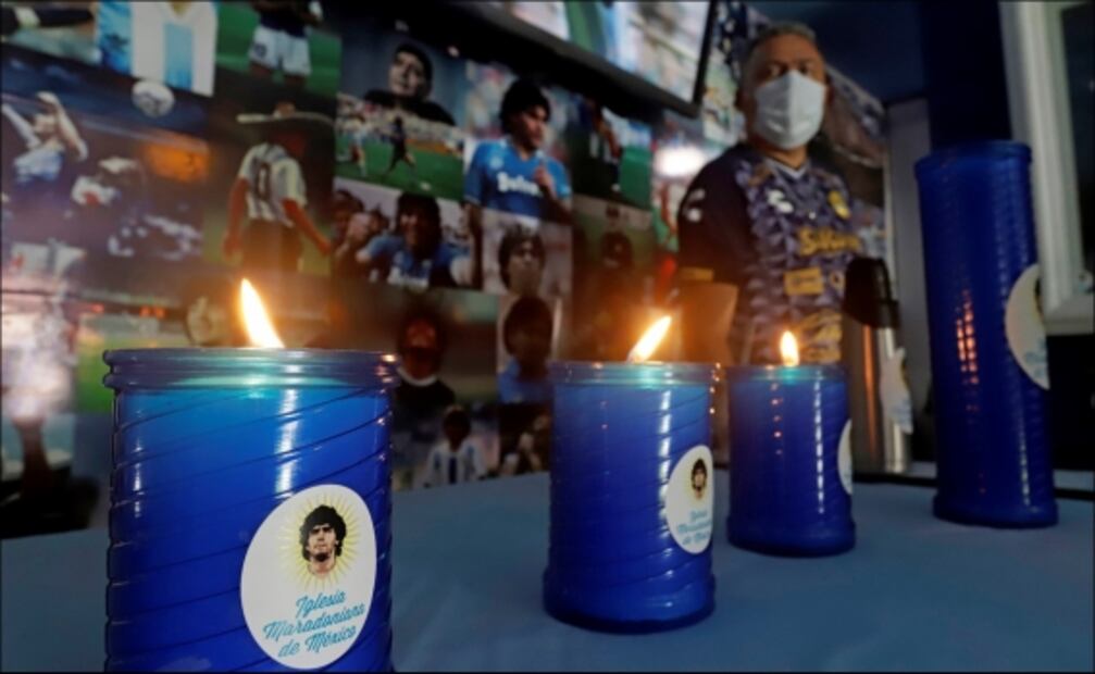 En México ya abrió la primera iglesia dedicada a Diego Armando Maradona