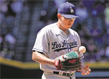 Julio Urías, tercero en las votaciones por el Cy Young