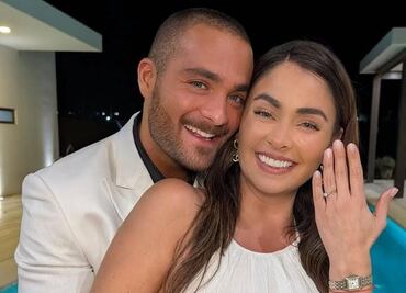 Claudia Martín y Carlos Said se comprometen; "lo mejor de la vida eres tú", dice la actriz
