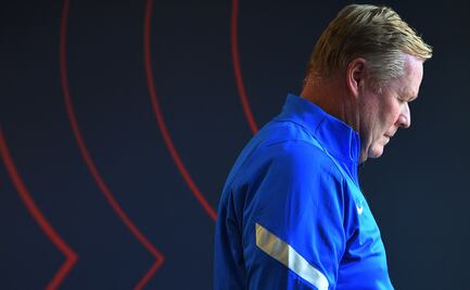 ¿Cuáles fueron los números de Ronald Koeman como técnico del Barcelona?