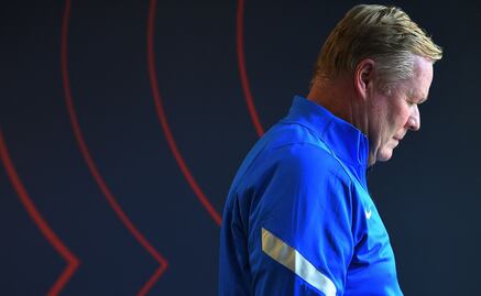 ¿Cuáles fueron los números de Ronald Koeman como técnico del Barcelona?