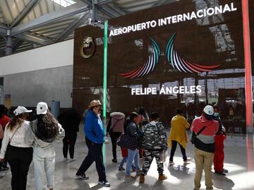 "El futuro nos va a alcanzar": dice mexiquense al conocer el AIFA