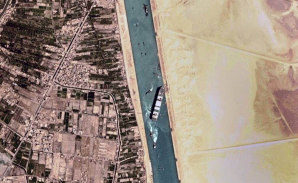 Tras casi una semana, el buque Ever Given ya fue liberado del canal de Suez