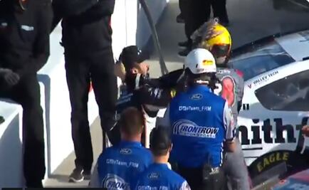 Daniel Suárez llega a los golpes contra otro piloto