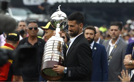 Novak Djokovic se encargó de alzar la Copa Libertadores; en la final que ganó Botafogo