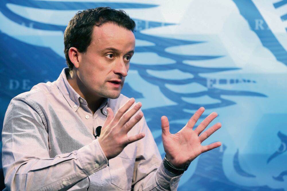 Precandidato del PRI a la jefatura de Gobierno de la CDMX, Mikel Arriola Peñalosa. Foto: JUAN CARLOS REYES. EL UNIVERSAL