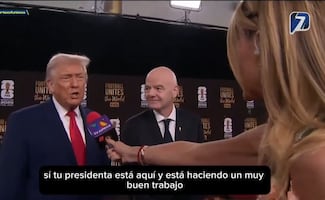 Mundial 2026: Trump elogia a Sheinbaum en entrevista con TV Azteca; "tu Presidenta está haciendo un muy buen trabajo", dice