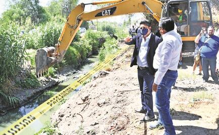 Inician labores para entubar aguas negras en Soledad