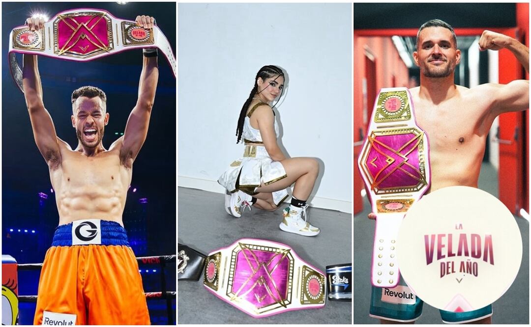 Los campeones de la Velada del Año 5. Fotos: Redes Sociales