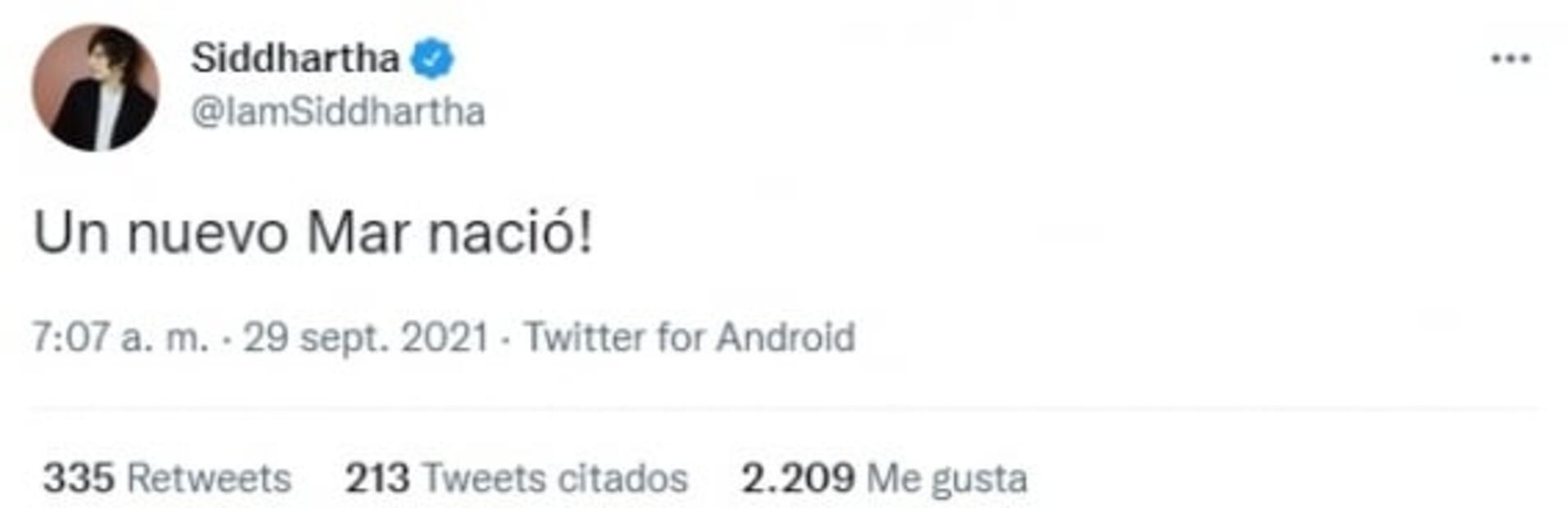 ¡Yuya y Siddhartha ya son padres!