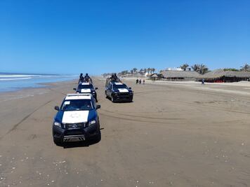 Prohíben a turistas entrar a playas de Guasave por el fenómeno de Mar de Fondo
