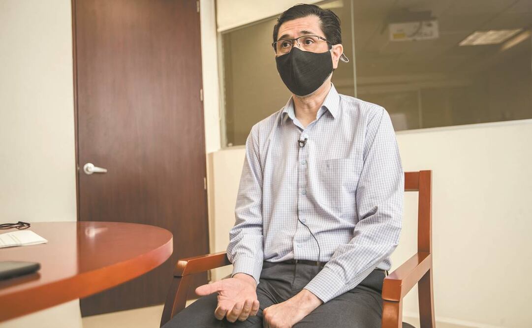 La vacuna es el mejor mecanismo para contener la pandemia, dijo Juan García. Foto: Germán Espinosa. EL UNIVERSAL