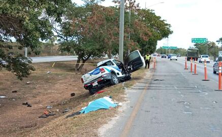 Se registran dos accidente viales en Yucatán; cuatro personas murieron 