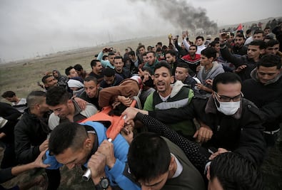 Dos palestinos muertos en enfrentamientos con Ejército israelí