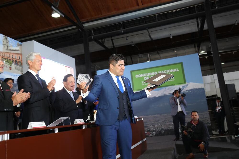 El originario de Tamaulipas obtuvo primer lugar del Concurso Nacional de Oratoria y Debate Público EL UNIVERSAL 2019; "Licenciado Juan Francisco Ealy Ortiz, 50 aniversario". Foto: Jorge Alvarado / EL UNIVERSAL