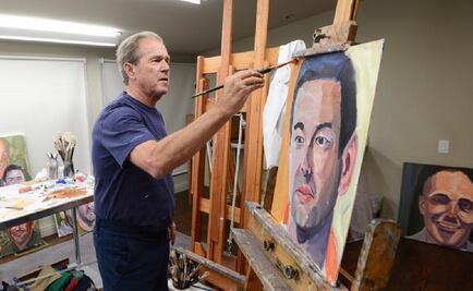 Libro de pinturas de George W. Bush encabeza ventas en EU