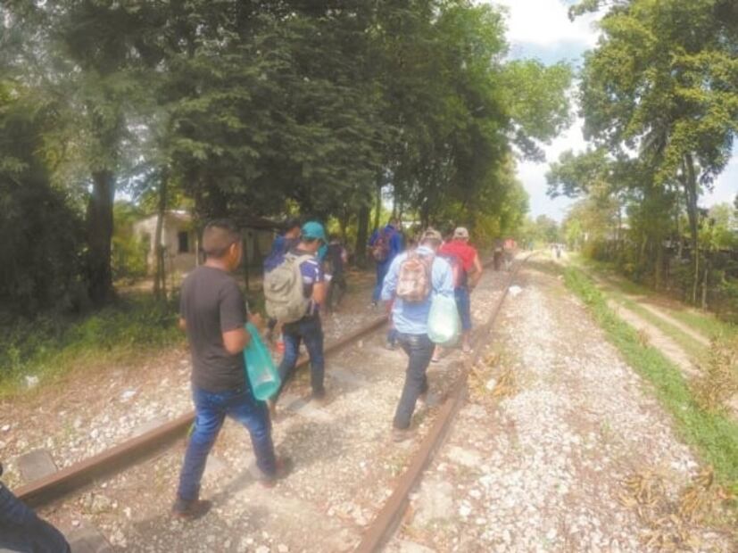 Migrantes cruzan ahora por territorio zapatista