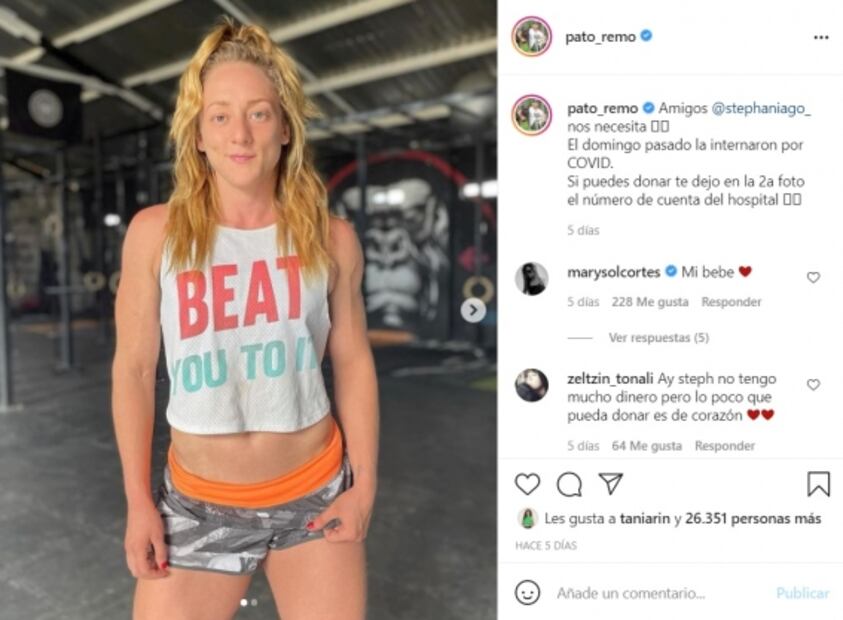 Fallece Steph Gómez, atleta de "Exatlón México", por Covid-19