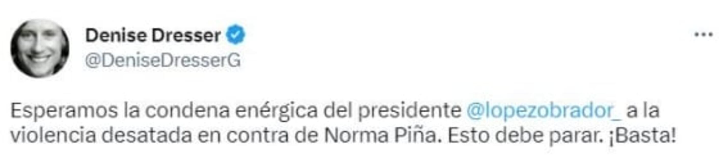 Intelectuales, políticos y organizaciones condenan ataques a la ministra Norma Lucía Piña