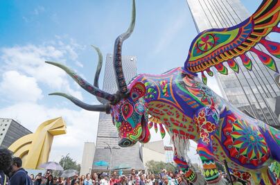 A la vista y gratis, más de 200 alebrijes monumentales que desfilarán en la Ciudad de México