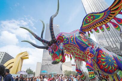 A la vista y gratis, más de 200 alebrijes monumentales que desfilarán en la Ciudad de México