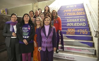 Brugada da bienvenida a la marcha del 25N a la CDMX; llama a movilizarse “sin violencia” contra la violencia