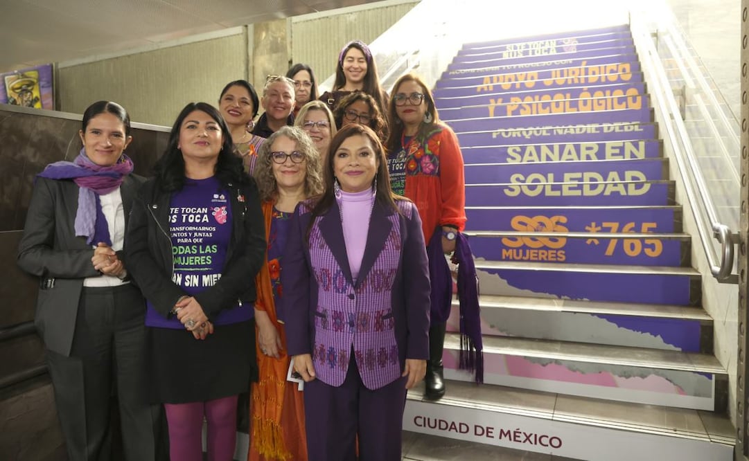 Clara Brugada da la “bienvenida” a la marcha del 25N a la CDMX y llama a marchar “sin violencia” contra la violencia.
Foto: Especial.