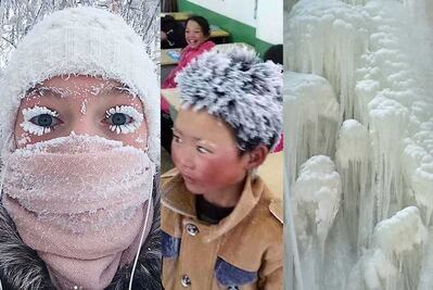 Las heladas postales del frío