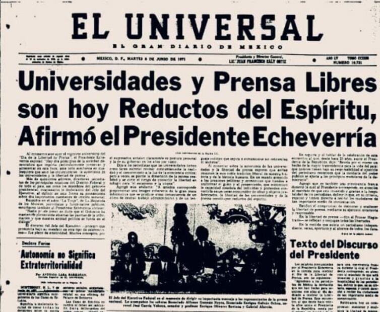 ROMA en EL UNIVERSAL. Así era México en 1971